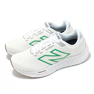 New Balance 慢跑鞋 Fresh Foam 680 V8 2E 男鞋 寬楦 白 綠 緩衝 運動鞋 NB M680CW8-2E 28.5cm WHITE/GREEN