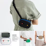 【韓國 invite.L】IN&OUT新系列 SLING BAG 腰包 胸包 斜背包 側背包 高爾夫運動腰包 輕盈小巧 手機/化妝品/隨身物品 收納 正品空運 GREEN