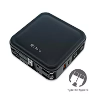 LaPO 超進化八合一 10000mAh 無線快充行動電源 WT-08 微墨藍(兩條Type-C)