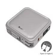 LaPO 超進化八合一 10000mAh 無線快充行動電源 WT-08 琉光金(兩條Type-C)