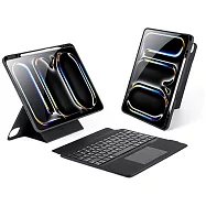 DUX DUCIS Apple 蘋果 iPad Air 13 / iPad Pro 12.9 (2018~2022) DK 鍵盤保護套(背光版) 平板保護套 實體鍵盤套 -黑色