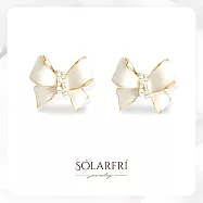 【SOLARFRI】無耳洞耳夾式耳環・奧地利3A級CZ鑽飾鍍14K金抗敏耳環|品牌禮盒包裝|閨蜜生日情人女友老婆母親聖誕禮物