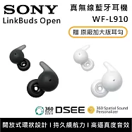 《註冊送100》SONY 索尼 WF-L910 LinkBuds Open 開放式 真無線藍牙耳機 台灣公司貨 白色