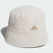 Adidas MH Bucket SE [JH3716] 男女 漁夫帽 帽子 休閒 遮陽 燈芯絨 愛迪達 米白 M-L 米