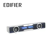 EDIFIER 潮酷『Bar』QS30 桌面藍牙聲霸 破曉白