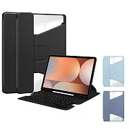□360度旋轉 筆槽設計 可放無線鍵盤□三星 SAMSUNG Galaxy Tab S10 Ultra 14.6吋 SM-X920 X926 平板電腦保護套 皮套 黑色