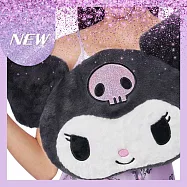 【Sanrio 三麗鷗】正版授權 酷洛米娃娃 抱枕 午睡枕 枕頭 絨毛玩偶 30公分 庫洛米 孫女 女兒 女友 生日禮物 聖誕禮物 交換禮物 KUROMI