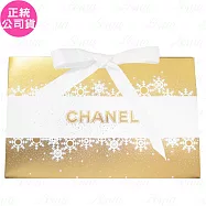 CHANEL香奈兒 奇幻雪白三角禮物盒(公司貨)