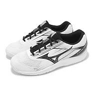 Mizuno 排球鞋 Cyclone Speed 5 男鞋 女鞋 白 黑 入門款 抓室內運動 羽排鞋 美津濃 V1GA2580-51 30cm WHITE/BLACK