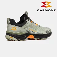 GARMONT 男款 GTX 低筒越野疾行健走鞋 9.81 Engage 002876 (S05021)|黃金大底 GoreTex 防水透氣 疾速健行 健走 越野跑 UK8.5 石灰-橘