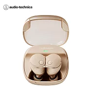 鐵三角 ATH-CKS50TW2 重低音降噪真無線耳機 米色