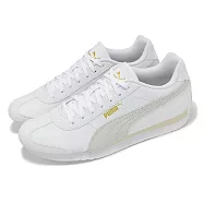 Puma 休閒鞋 Turin 3 Golazo 男鞋 女鞋 白 米白 皮革 復古小白鞋 情侶鞋 39749301 28.5cm WHITE/IVORY