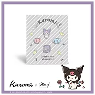 STORY 故事銀飾 - Kuromi系列-酷洛米造型耳環組-積木款 針式