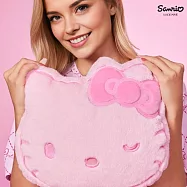 【Sanrio 三麗鷗】Hello Kitty正版授權 凱蒂貓超柔絨毛抱枕 靠枕 靠墊 午睡枕 枕頭 絨毛玩偶 孫女 女兒 女友老婆 生日 聖誕禮物 交換禮物 A款