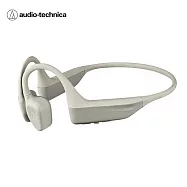 鐵三角ATH-CC500BT2 藍牙無線軟骨傳導耳機 米色