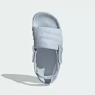 Adidas Adilette 22 XLG W [IF9490] 女 涼拖鞋 運動 休閒 可拆卸束帶 魔鬼氈 淺藍 25.5cm 藍/藍