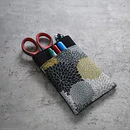 《梵緹希》防水布 雙層口袋型 醫師袍筆袋《花團錦簇》