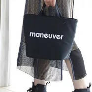 CB JAPAN maneuver 保溫保冷托特袋/便當袋/餐袋/提袋-8L M 黑色