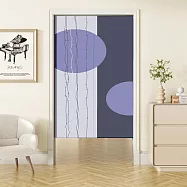 【巴芙洛】日式長式開運門簾85X180CM(買送伸縮桿再送門簾掛勾) 日式襌風85*180一片式