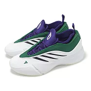 adidas 籃球鞋 Dame 9 密爾瓦基 公鹿 Bucks 白 綠 紫 男鞋 Lillard 里拉得 愛迪達 IG6603 30.5cm WHITE/GREEN