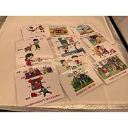 子玄 看圖說話認知學習卡 卡片繁體中文版 語言發展系列62張卡 職能治療學習卡