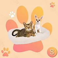 韋民 暖絨柔軟寵物睡墊 寵物舒眠床 犬貓狗睡窩 保暖墊 毛絨窩 睡墊 床墊 睡床 寵物窩 犬貓適用- 暖絨柔軟寵物睡墊S