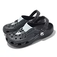 Crocs x 怪誕城之夜 洞洞鞋 Classic Clog 男女鞋 聯名 黑 休閒鞋 涼拖鞋 卡駱馳 21056190H 22cm MULTI