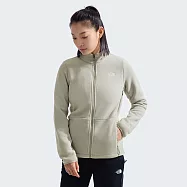 The North Face W POLARTEC200 ZIP-IN JKT - AP 女刷毛外套-NF0A83OL1I4 S 棕色