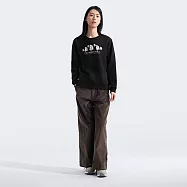 The North Face W TNF TREE LOGO RLX CREW - AP 女長袖上衣-NF0A8AT1JK3 2XL 黑色