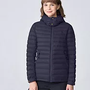 【荒野wildland】女700FP可拆帽輕暖羽絨外套夜空藍色 XL 夜空藍色