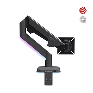 【MODERNSOLID】螢幕大力架_單螢幕_旗艦款 _黑色_低荷重(2.5-9 公斤)