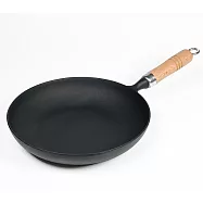 福介商店 日本鑄鐵鍋南部鐵器 岩鑄 iwachu 歐姆蛋包飯平底鍋 木柄21cm