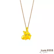J&rsquo;code真愛密碼金飾 卡娜赫拉的小動物-聖誕P助硬金墜子 送玫瑰鋼項鍊