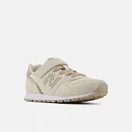 New Balance 童鞋 373 V2 寬楦 中童 小朋友 米白 奶茶 魔鬼氈 休閒鞋 運動鞋 NB YV373AO2-W 21cm BEIGE/WHITE