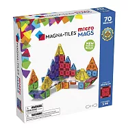 Magna-Tiles&reg; microMAGS磁力片-70片豪華套組(迷你磁力片+一般磁力片)