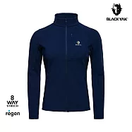 BLACKYAK 女 TRICOT BONDING保暖外套 S 海軍藍