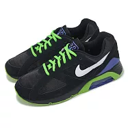 Nike 休閒鞋 Air 180 QS Joker 男鞋 黑 藍 綠 復古 氣墊 運動鞋 FZ3058-001 27cm BLACK/GREEN