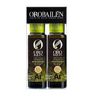 Oro Bailen 皇嘉 特級冷壓初榨橄欖油雙油精選組 100ml 二款可選 綠瓶x2