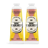 L’OCCITANE 歐舒丹 奇幻之旅梅爾玫瑰護手霜(30ml)X2-百貨公司貨