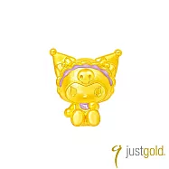 【Just Gold 鎮金店】奶萌寶寶 黃金串珠 (Kuromi)