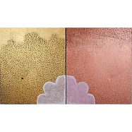 【玲廊滿藝】彭柏勳-不是草間彌生- Gold/Lridescent Copper53x91cm