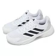 adidas 網球鞋 CourtJam Control 3 M 男鞋 白 黑 運動鞋 愛迪達 IF7888 29cm WHITE/BLACK
