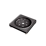 【WIDE VIEW】塑膠萬向移動式花盆接水底盤(F041) 黑色