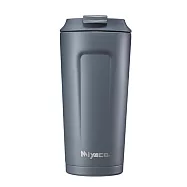 米雅可 品味316不鏽鋼真空咖啡隨行杯500ml(夜藍色、水泥灰色、不鏽鋼色、象牙白色) MY-F04050 台灣製 水泥灰色