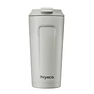 米雅可 品味316不鏽鋼真空咖啡隨行杯500ml(夜藍色、水泥灰色、不鏽鋼色、象牙白色) MY-F04050 台灣製 象牙白色
