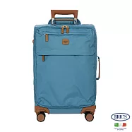 【BRIC S】新版 超輕量 20吋 小牛皮防水軟布登機箱- 天空藍