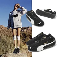 Puma 休閒鞋 Speedcat OG 男鞋 女鞋 黑 白 麂皮 復古 Rose著用款 賽車鞋 39884601 27cm BLACK/WHITE