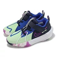 Nike 籃球鞋 G.T. Cut 3 SE PS 中童 童鞋 藍 綠 魔鬼氈 運動鞋 FQ2783-400 15cm BLUE/GREEN