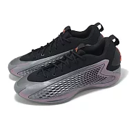 adidas 籃球鞋 A.E. 1 Low 男鞋 黑 銀 Anthony Edwards 愛德華茲 低筒 愛迪達 JQ8898 31.5cm SILVER/BLACK