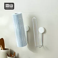 【日本霜山】日系簡約風無痕壁掛式廚房紙巾架